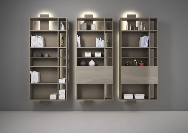 Estel_arredo_e_design_3 librerie muro scuro
