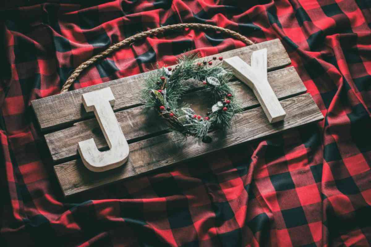 Riciclare il pallet per decorazioni natalizie 12