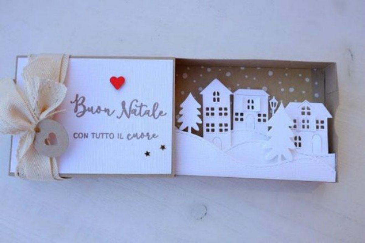 Biglietti per Natale fai da te 10