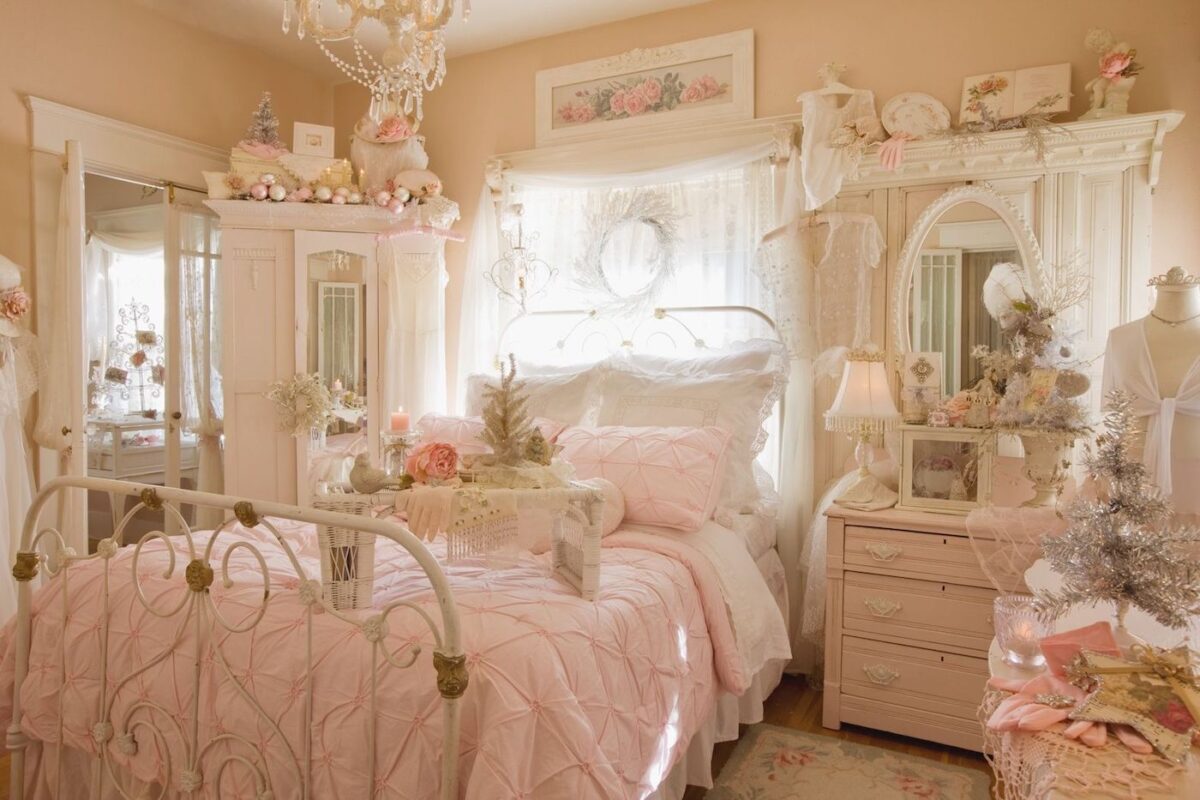 colori-shabby-chic-rosa-camera-letto