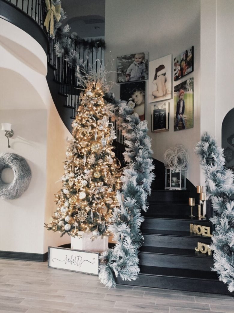 Decorare l&#8217;ingresso di casa per Natale: 10 idee e foto
