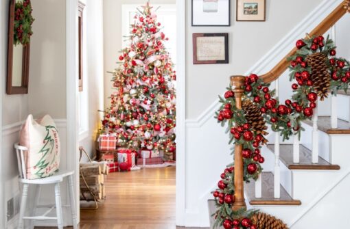 Decorare l’ingresso di casa per Natale: le 12 migliori decorazioni al mondo
