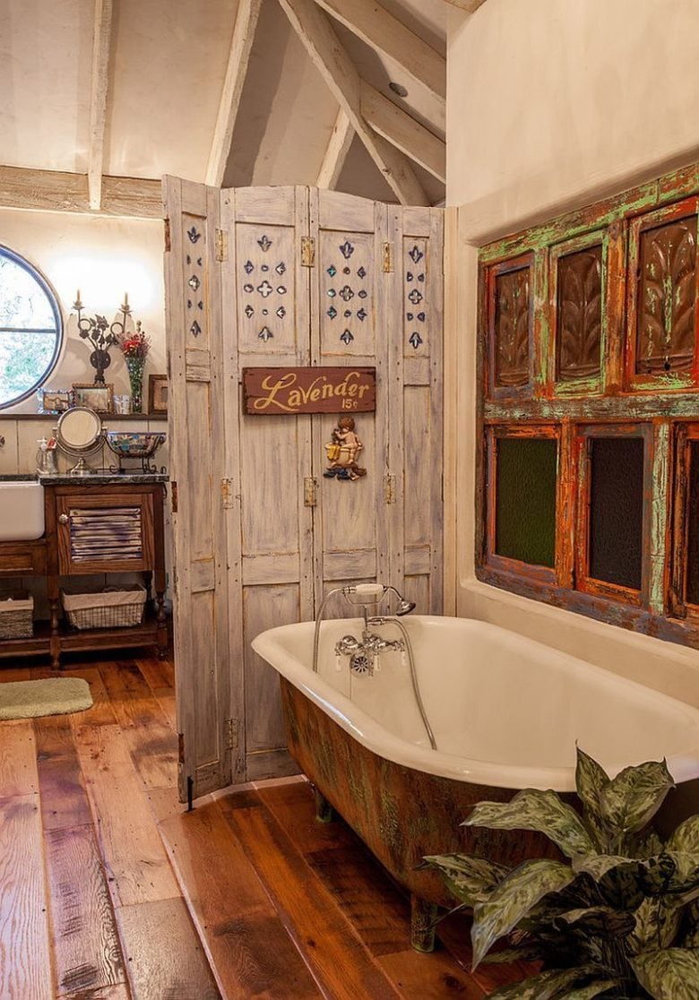 Stile shabby chic: come arredare il bagno