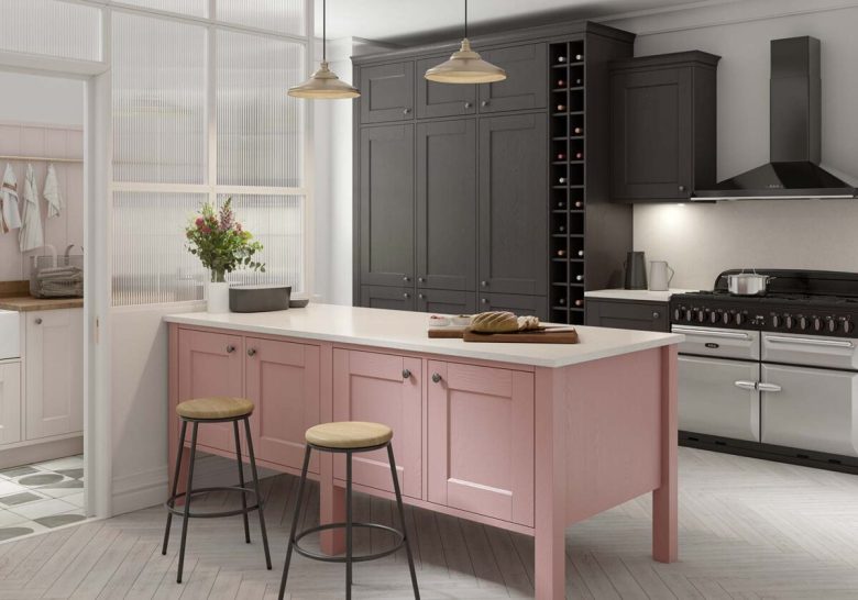 10 idee e foto di rosa per la cucina