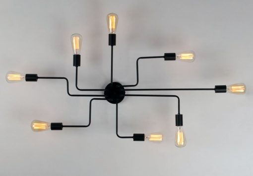 Lampadari stile industriale: 10 idee e foto