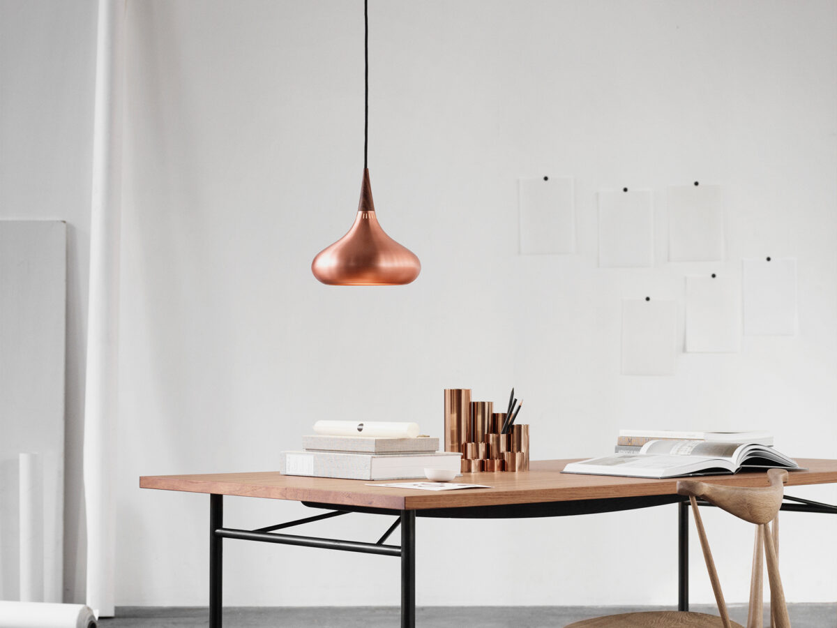 lampadario scandinavo bronzo