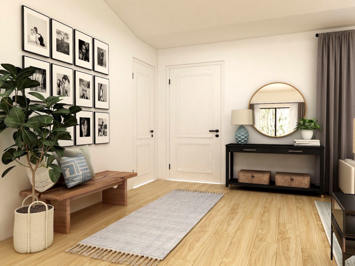 Come abbellire un ingresso piccolo: 10 idee e foto