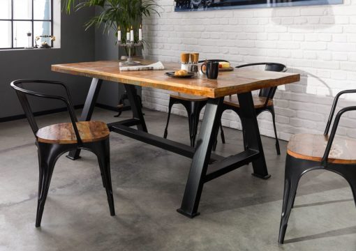 10 idee e foto di sedie in stile industrial per la cucina