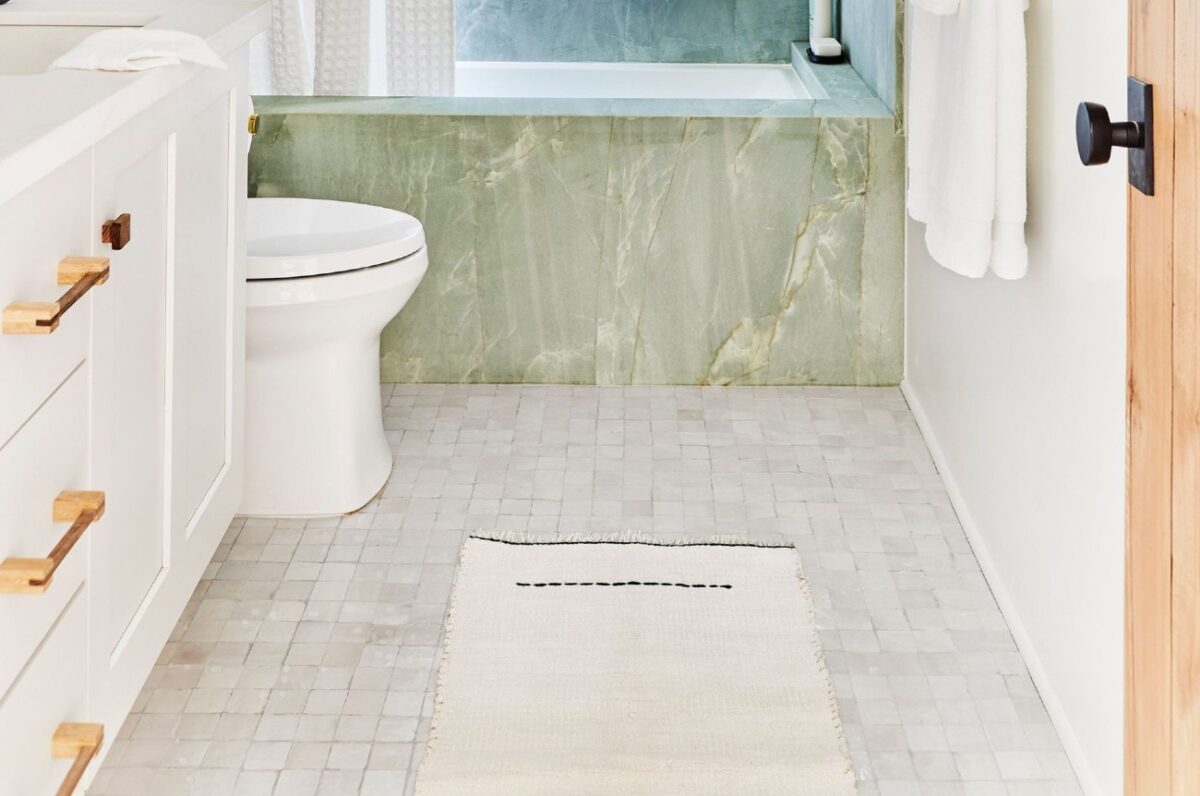 tappeto bagno di cotone