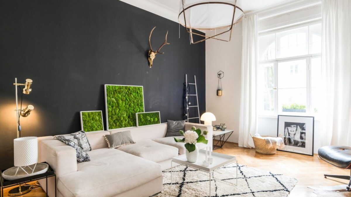 Galleria foto 'Tappeto per il soggiorno scandinavo: 10 idee e foto' - foto 10
