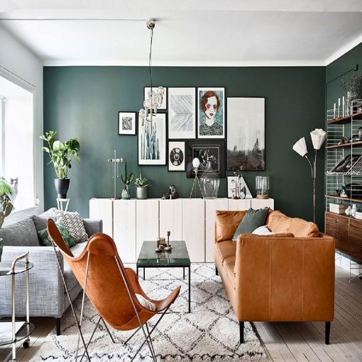 10 tonalità di verde per le pareti di casa: idee e foto