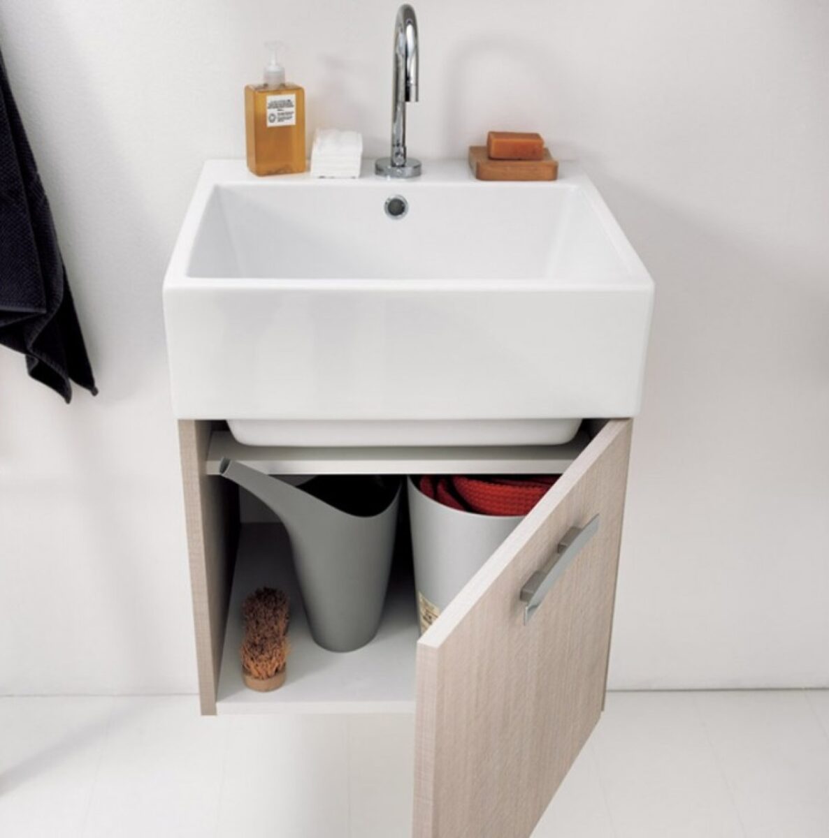Bagno piccolo soluzioni salvaspazio 5