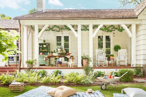 Giardino stile shabby chic: 20+ idee e foto