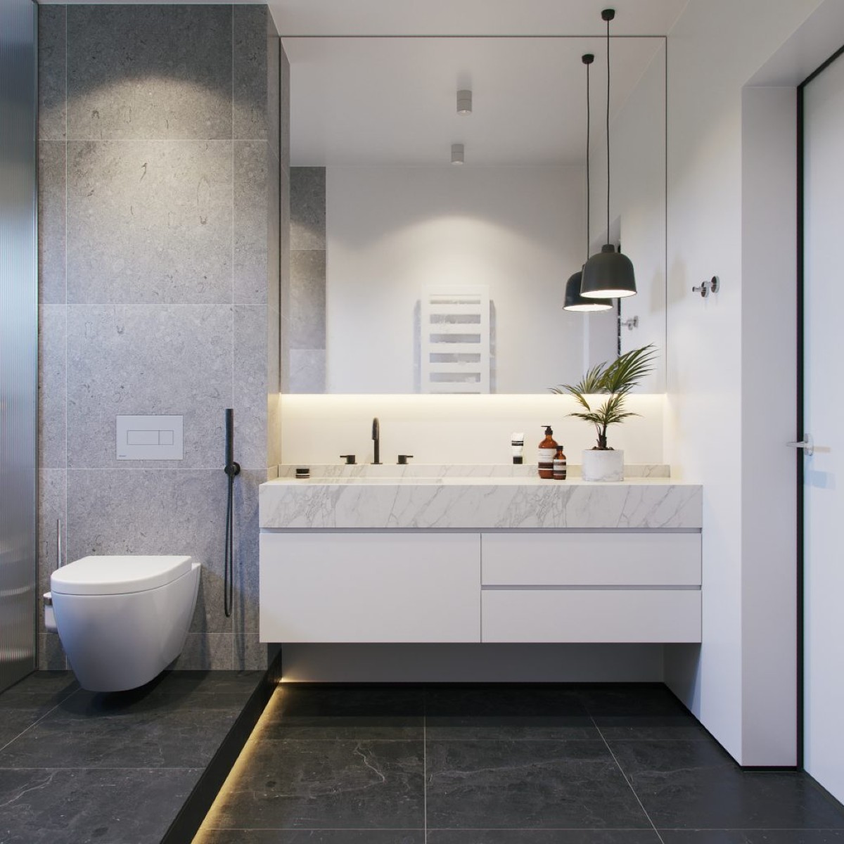 10 trucchi per rendere luminoso il bagno idee e foto 5