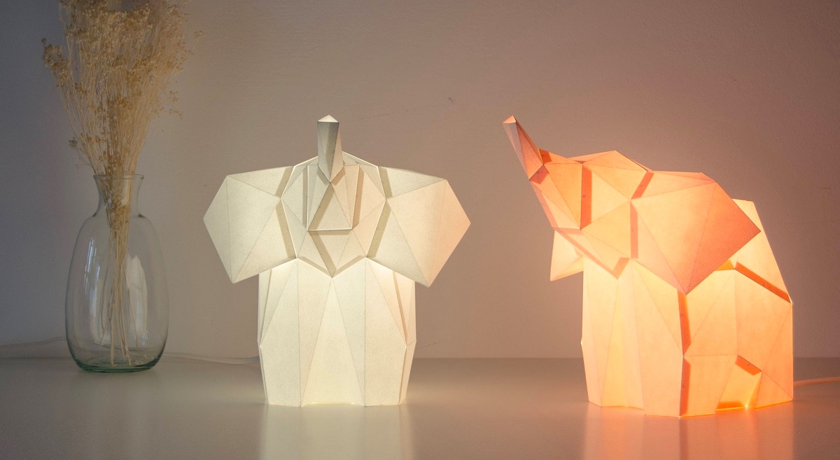 Arredare con lampade di carta