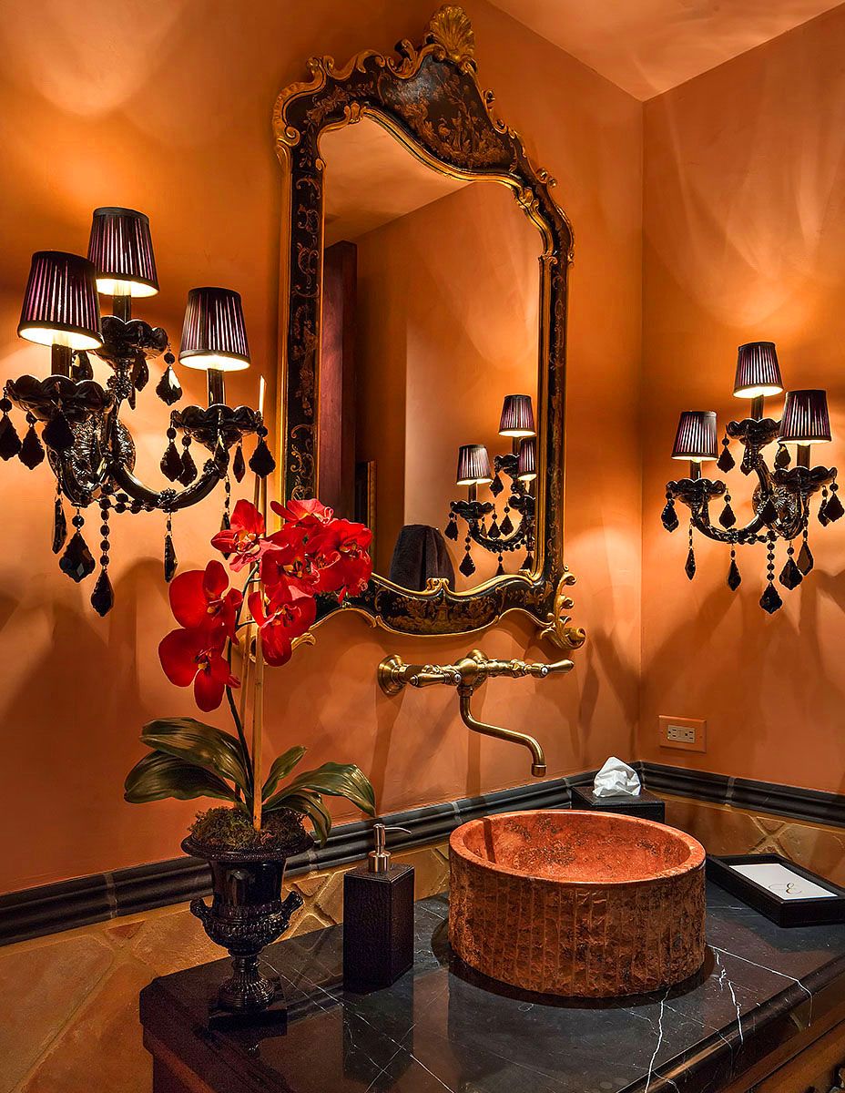 Bagno-pareti-color-mandarino-10-idee-e-foto-5