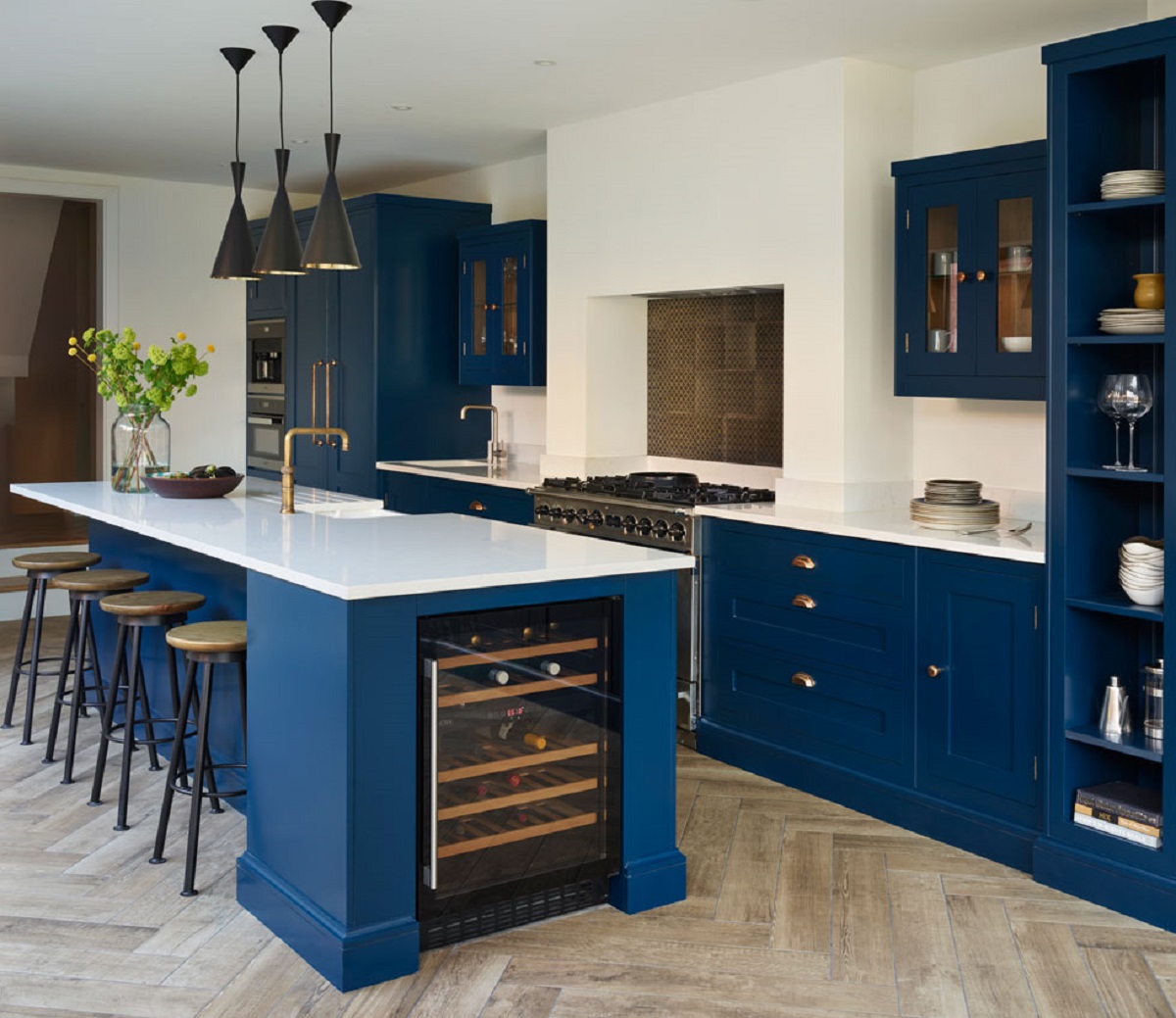 arredare la cucina con il bluette abbinamenti colore