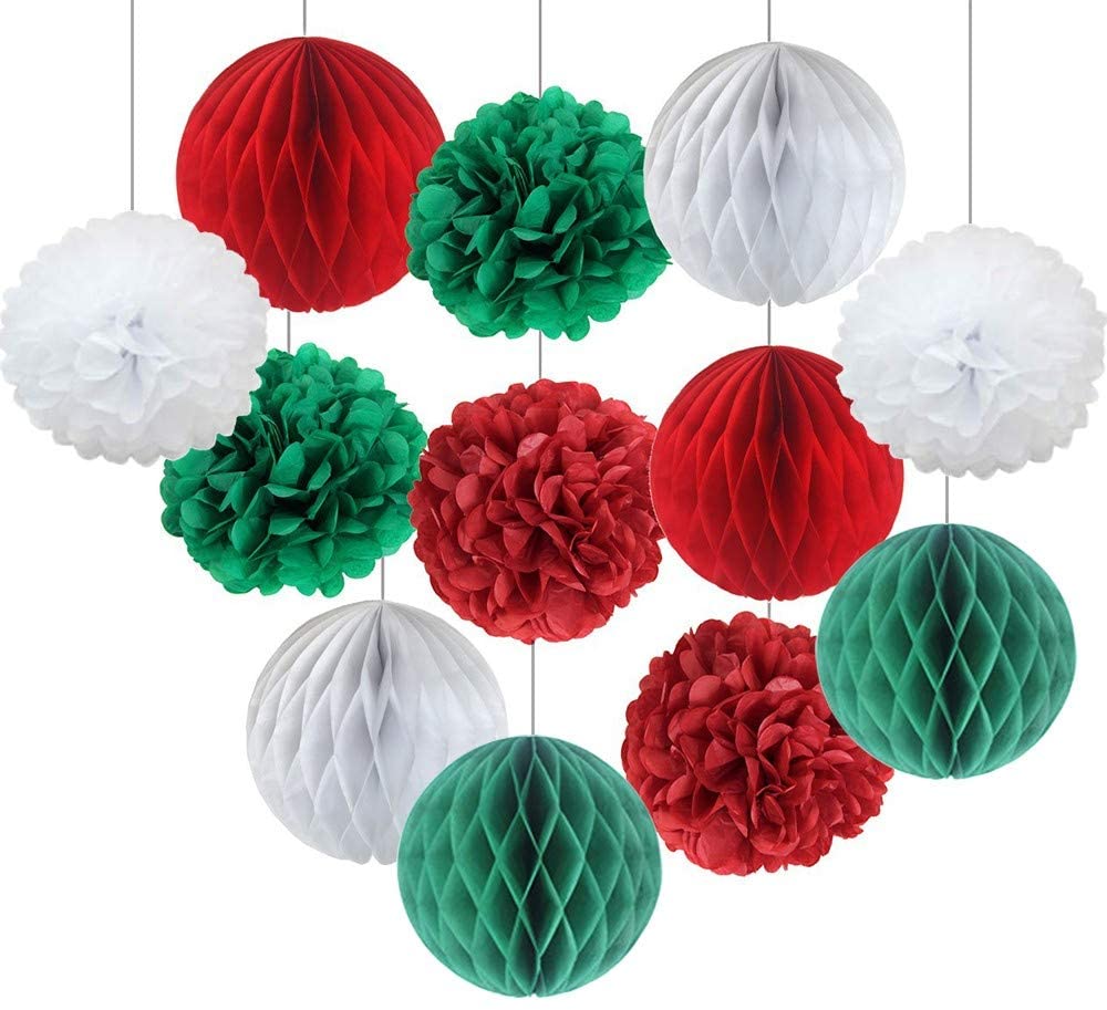 Decorazioni Natalizie Con La Carta Decorazioni natalizie con la carta crespa: 10 idee e foto