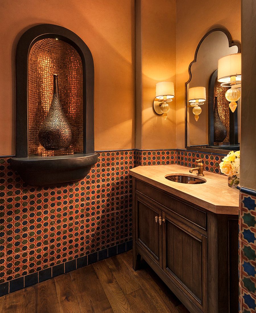 Bagno-pareti-color-mandarino-10-idee-e-foto-7