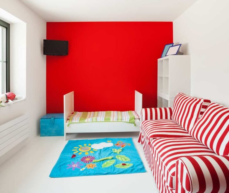 Camera da letto pareti color porpora: 10 idee e foto
