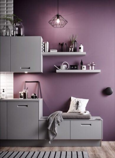 Cucina pareti color lilla: 10 idee e foto