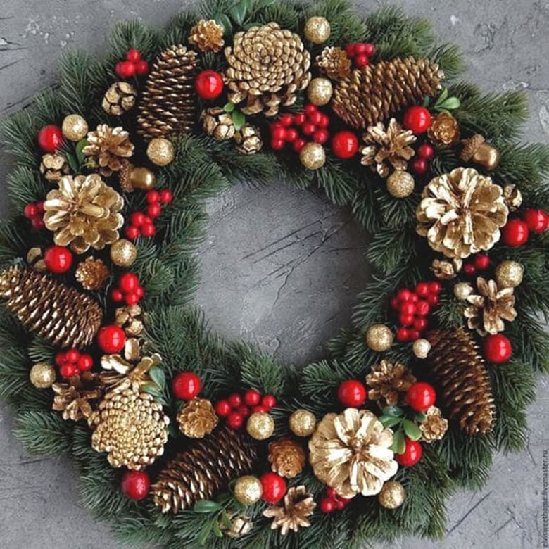 decorazioni-natalizie-con-le-pigne-16