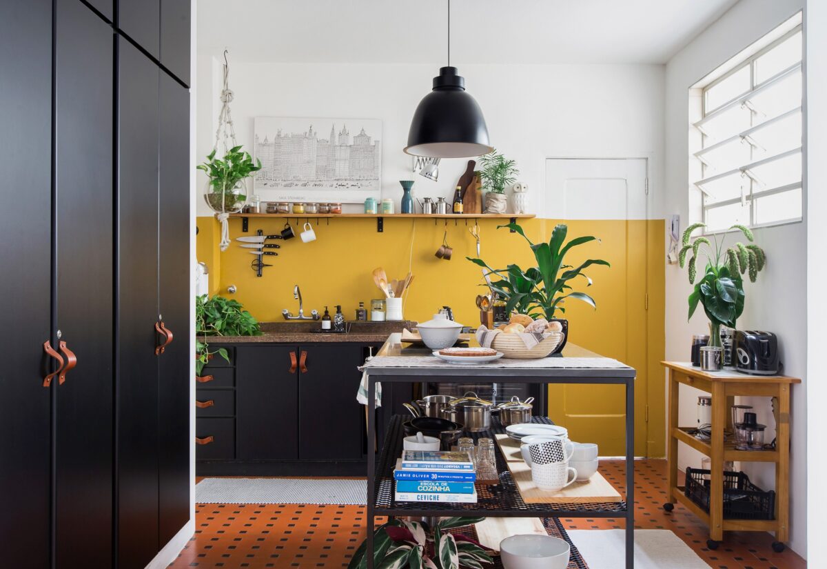 pareti cucina color mango: 10 idee e foto