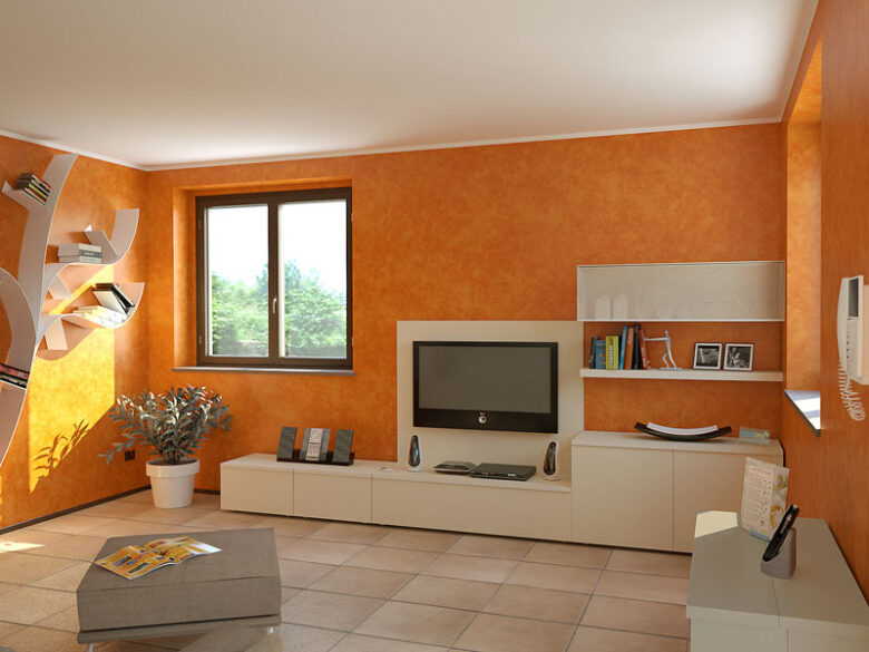 Soggiorno pareti color mango: 10 idee e foto