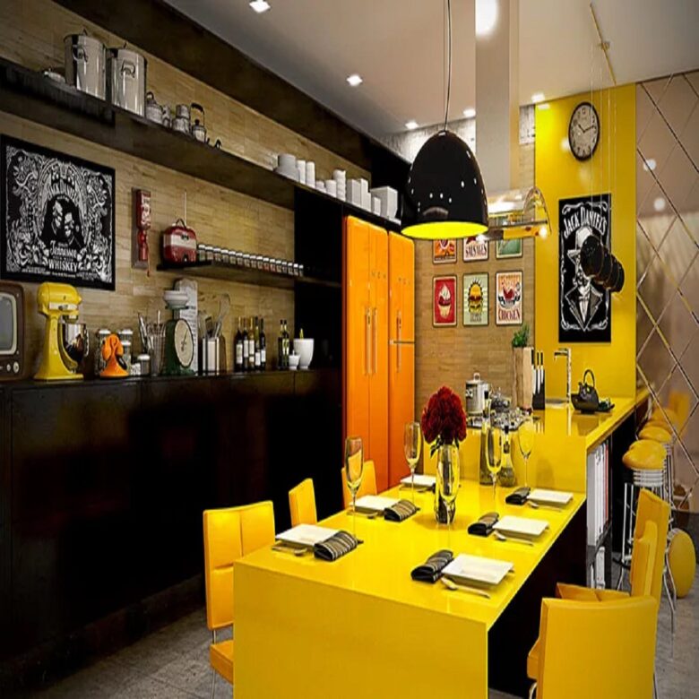 Abbinamenti migliori con il giallo in cucina: 10 idee e foto