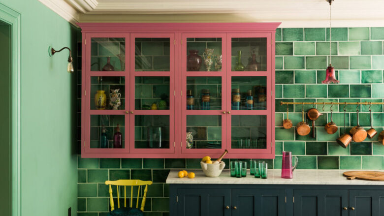Cucina pareti color giada: 10 idee e foto