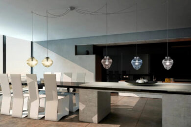Lampadari moderni per la cucina: 10 idee e foto