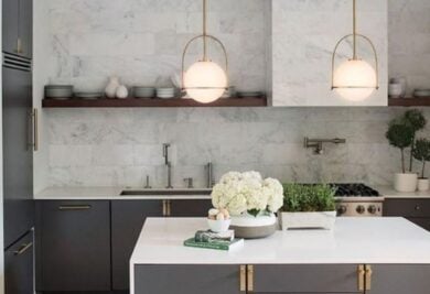 Lampadari moderni per la cucina: 10 idee e foto