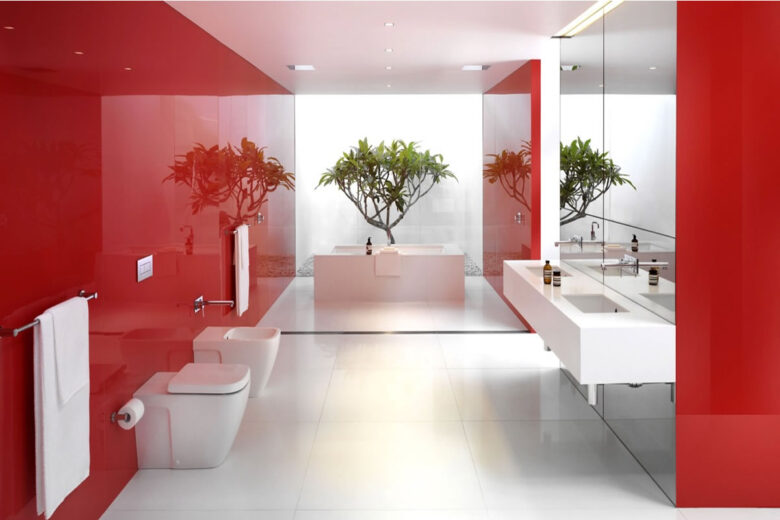 Colori bagno moderno