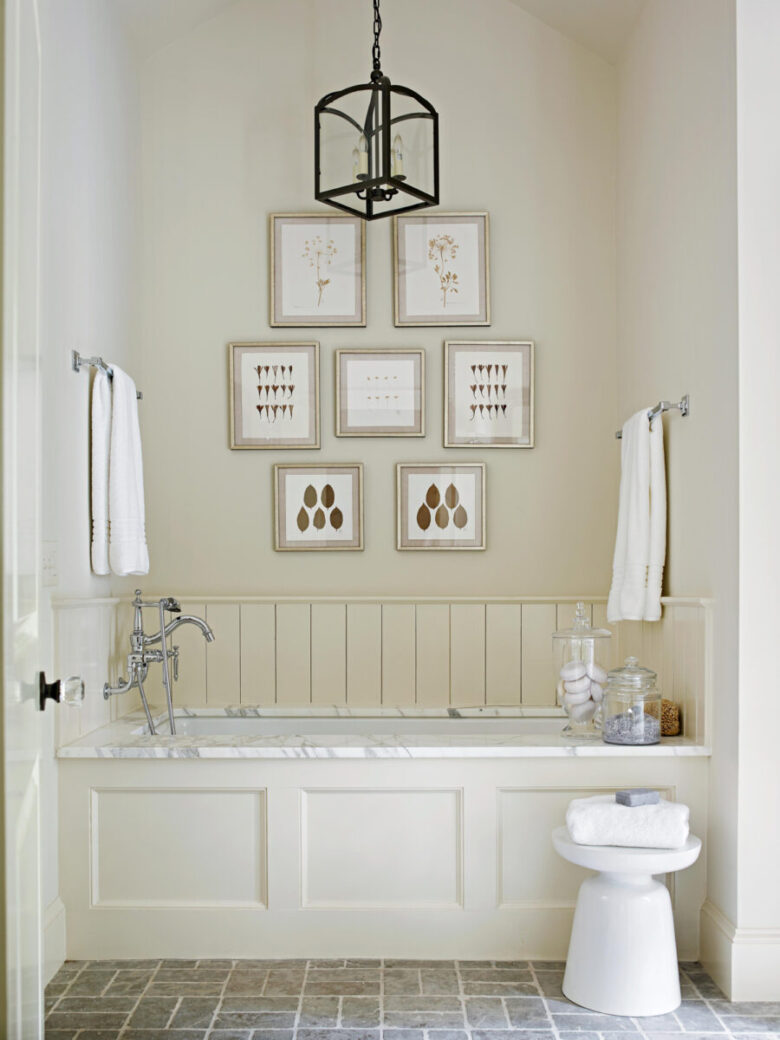 Bagno pareti color conchiglia: 10 idee e foto