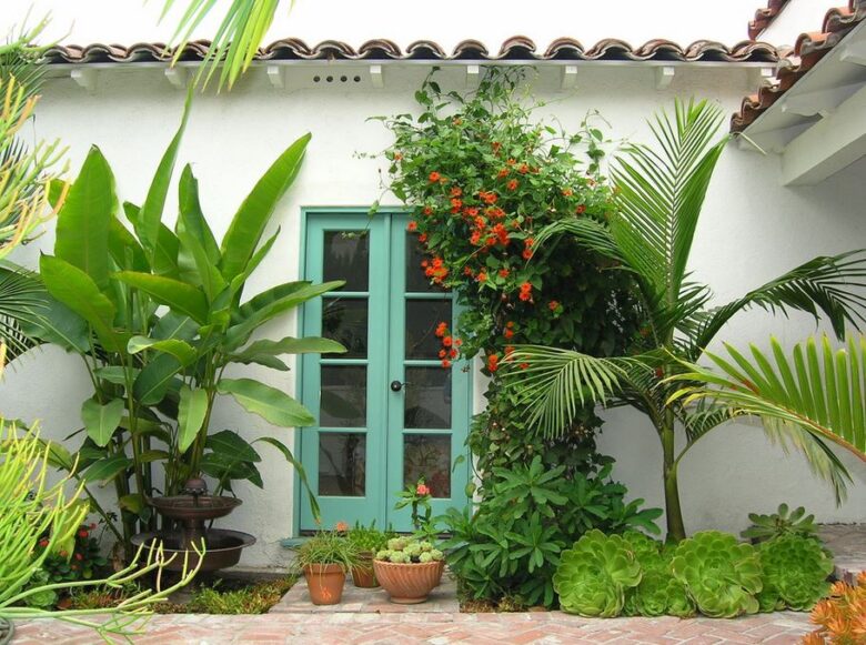 Giardino stile tropicale: 8 idee e foto