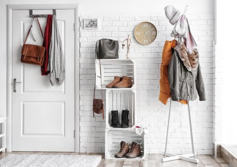 Decorare ingresso casa per l&#8217;inverno, 10 idee e foto