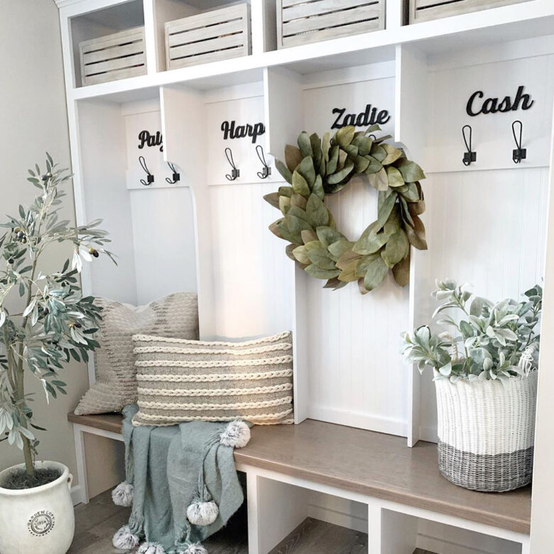 Decorare ingresso casa per l&#8217;inverno, 10 idee e foto