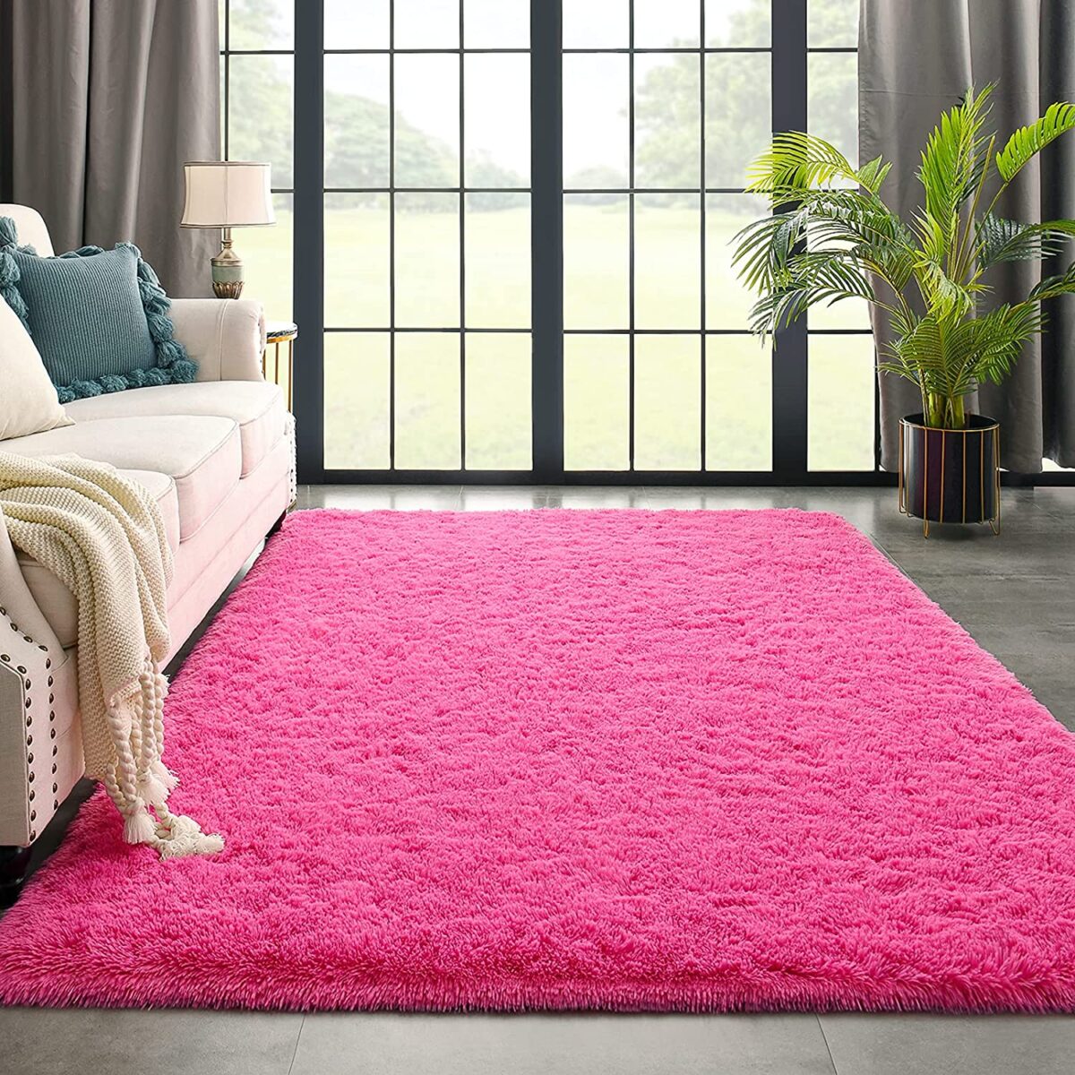 10 idee e foto di fucsia per il soggiorno