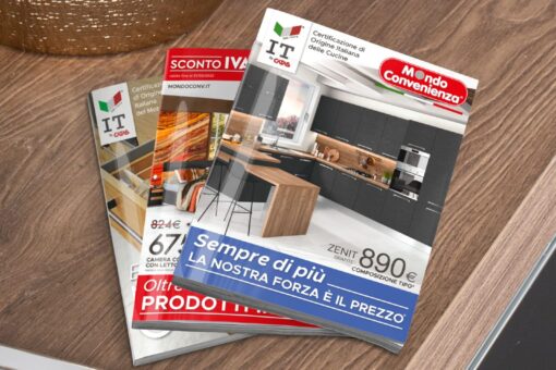 Mondo Convenienza catalogo 2023: novità soggiorno, camera, cameretta, cucina