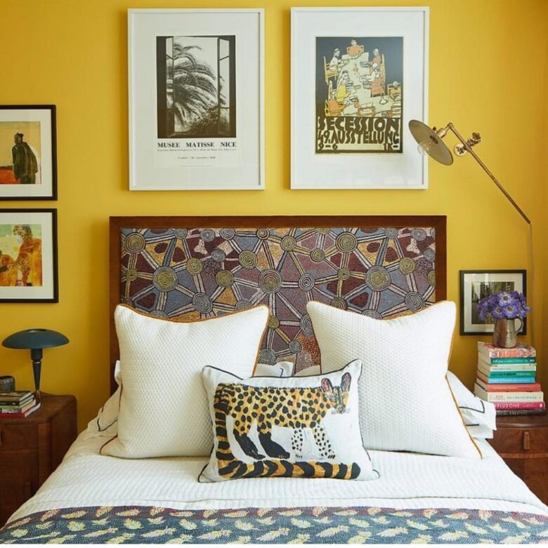 Camera da letto pareti color ambra: 10 idee e foto