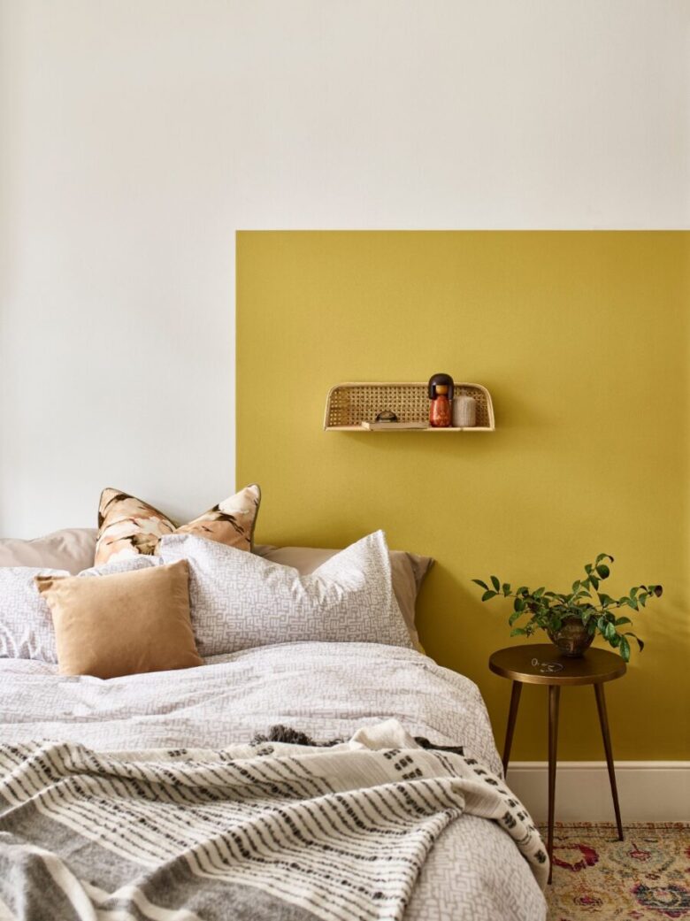 Camera da letto pareti color ambra: 10 idee e foto