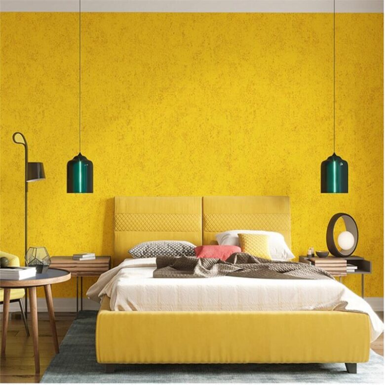 Camera da letto pareti color ambra: 10 idee e foto