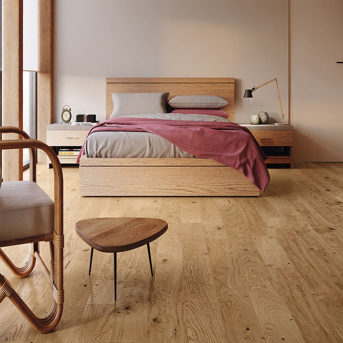 Specchio Asimmetrico A Nuvola 68x67 Cm - Design Japandi, Per Camera Da Letto, Con Kit Di Montaggio A Parete