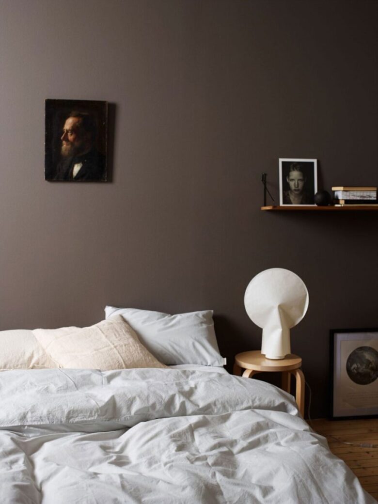 Camera da letto pareti color mogano: 10 idee e foto