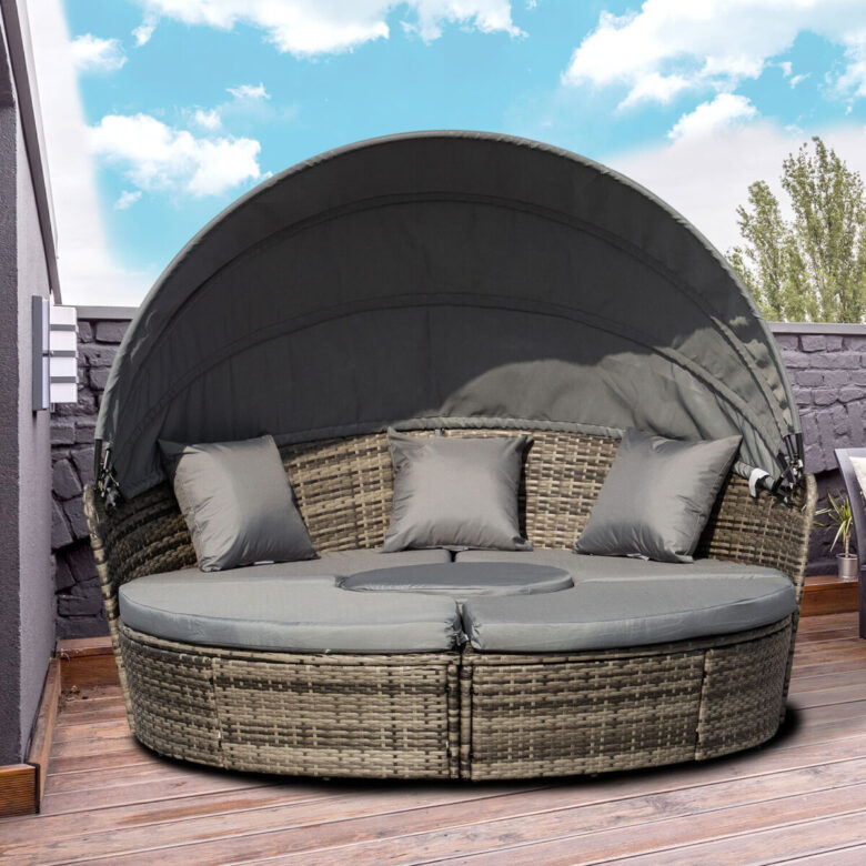 Mobili in rattan per il giardino: idee e foto di arredo