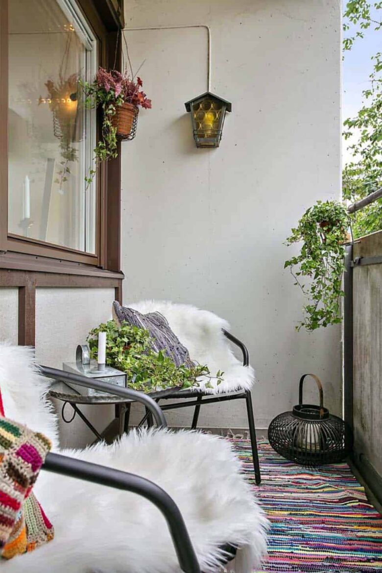 Terrazzo stile scandinavo: 7 idee e foto