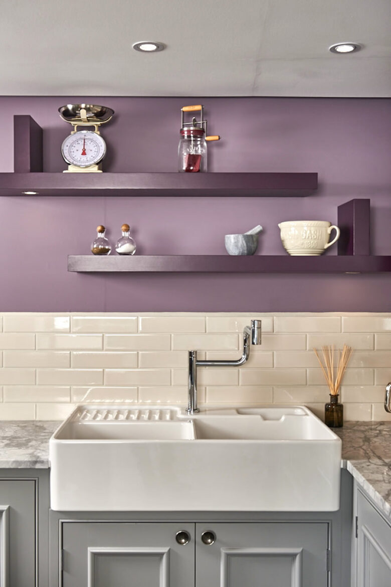 Pareti cucina color ametista: 10 idee e foto
