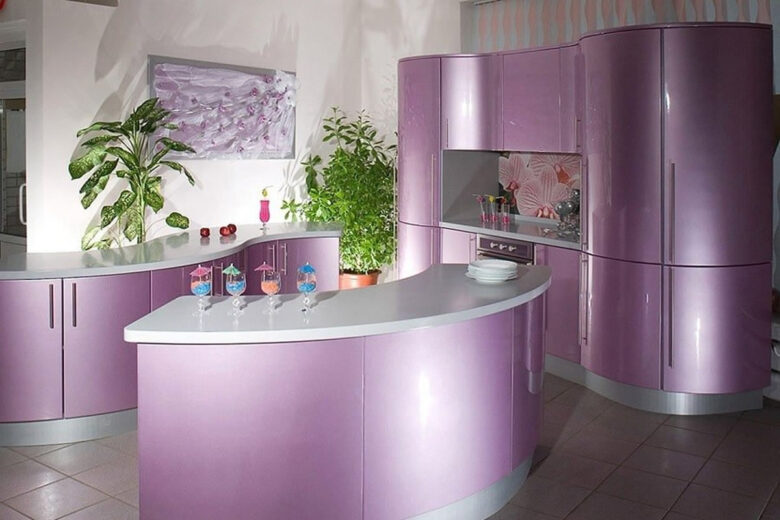 Pareti cucina color ametista: 10 idee e foto
