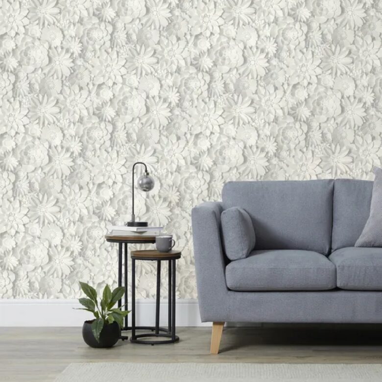 Pareti casa bianco floreale: 10 idee e foto