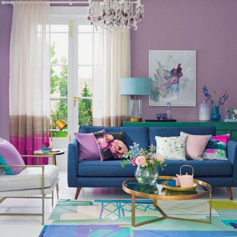 Color ametista: 5 migliori abbinamenti per pareti e arredo